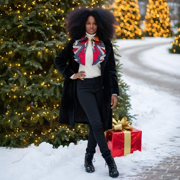 New Colorful Ankara Patterned Collars - Picture 8 of 8